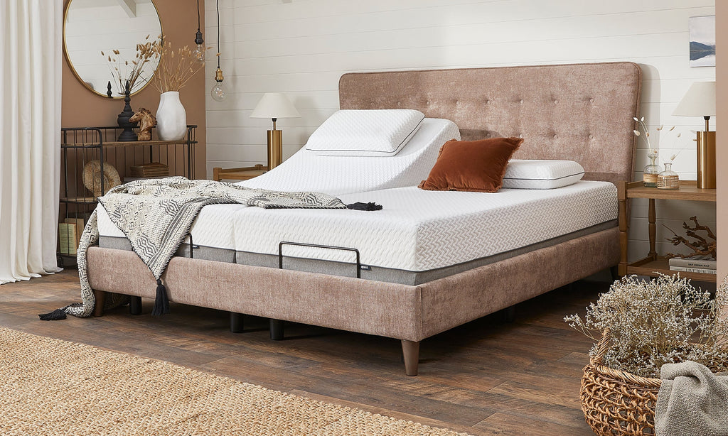 Opera Beds Romeo Premium Electric Adjustable Bed - Handcrafted Motorized Bedstead - Detail View 2