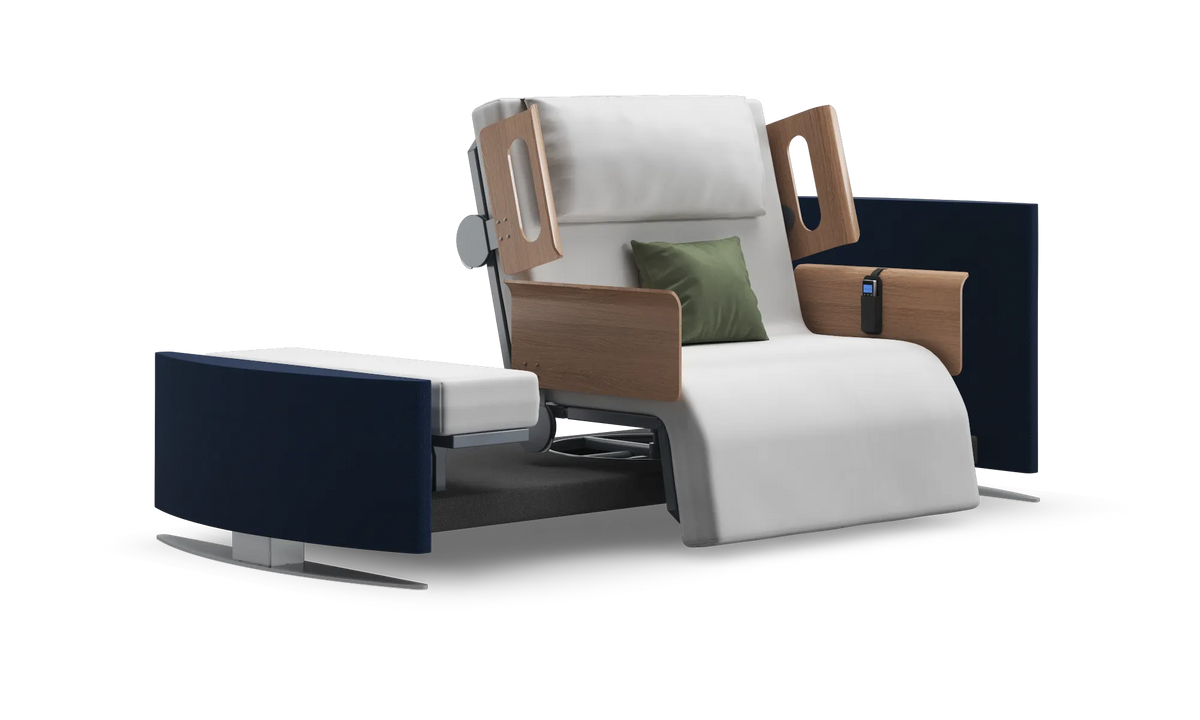 RotoBed Change Electric Rotating Chair Bed - Automated Swivel Stand-Up Assist Bed - Detail View 132