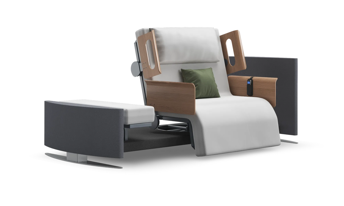 RotoBed Change Electric Rotating Chair Bed - Automated Swivel Stand-Up Assist Bed - Detail View 129