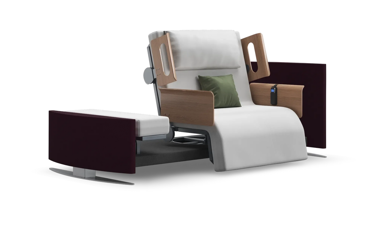 RotoBed Change Electric Rotating Chair Bed - Automated Swivel Stand-Up Assist Bed - Detail View 136