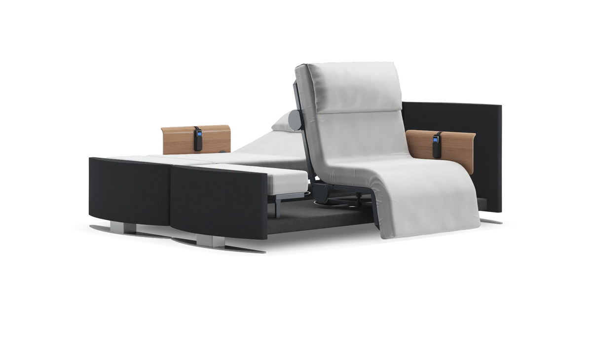 RotoBed Change Dual Electric Rotating Chair Bed - Independent Swivel & Assist Care Bed - Detail View 50