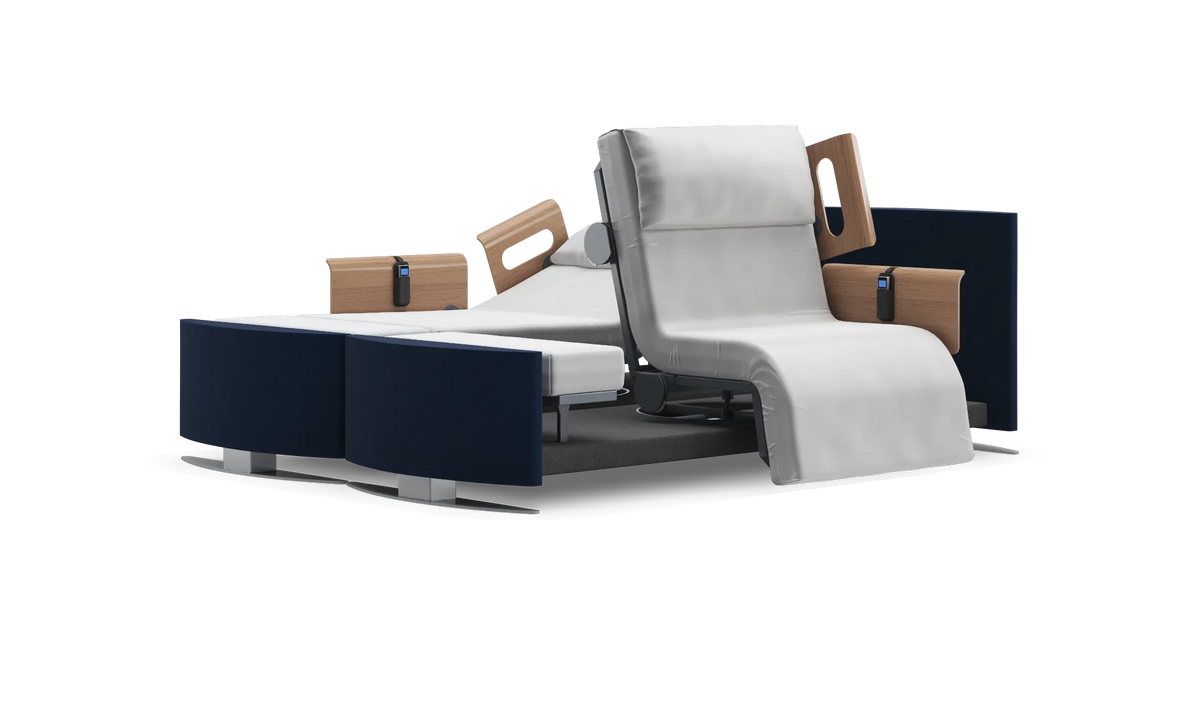 RotoBed Change Dual Electric Rotating Chair Bed - Independent Swivel & Assist Care Bed - Detail View 63