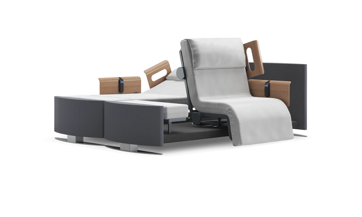 RotoBed Change Dual Electric Rotating Chair Bed - Independent Swivel & Assist Care Bed - Detail View 62