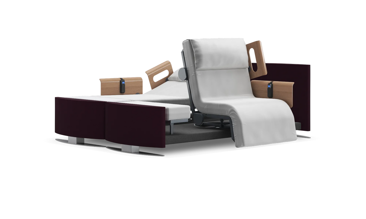 RotoBed Change Dual Electric Rotating Chair Bed - Independent Swivel & Assist Care Bed - Detail View 69