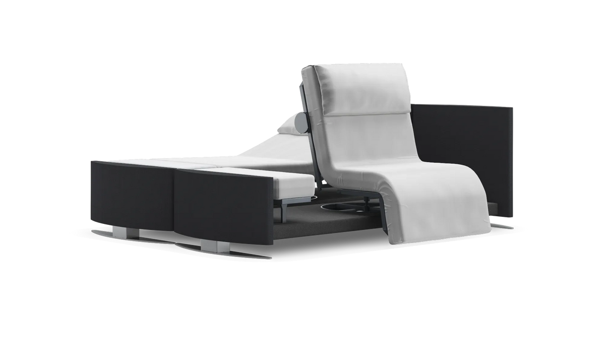 RotoBed Change Dual Electric Rotating Chair Bed - Independent Swivel & Assist Care Bed - Detail View 41