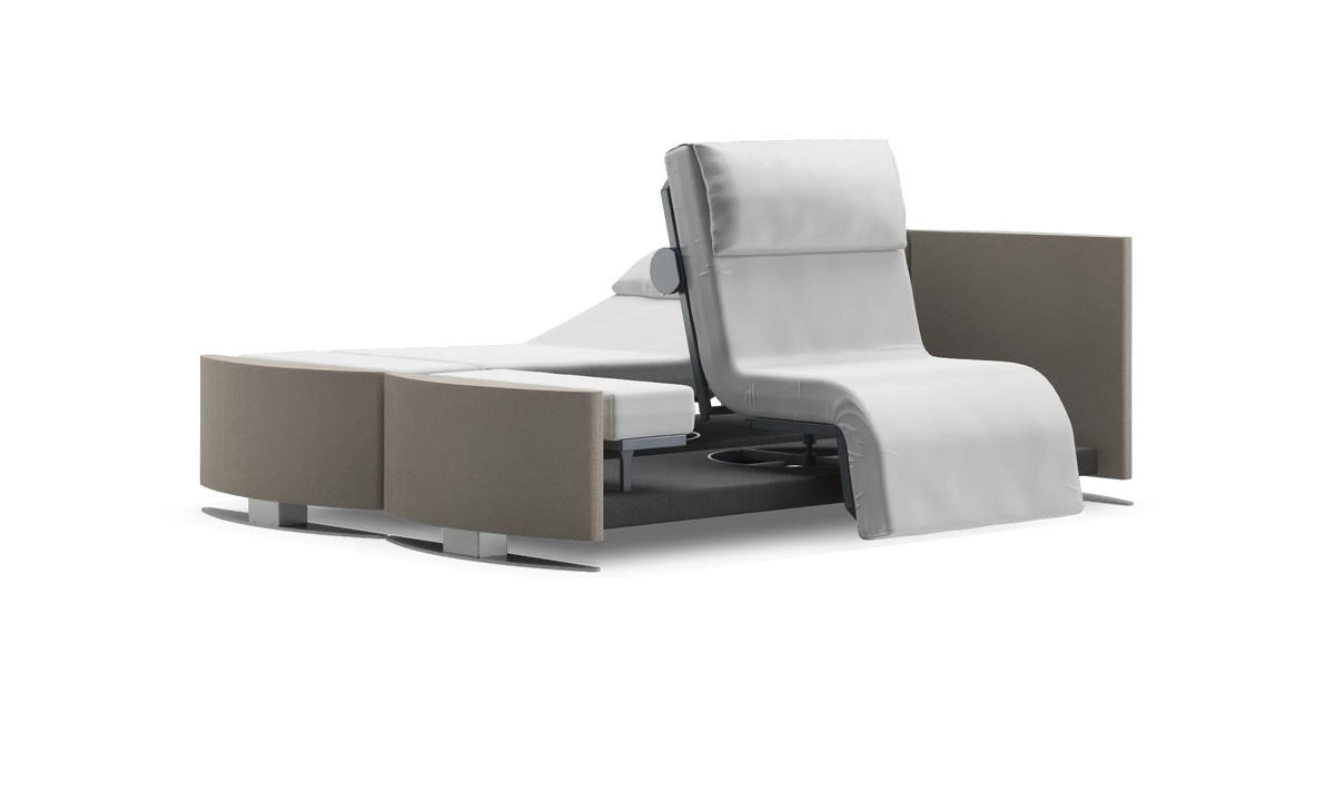 RotoBed Change Dual Electric Rotating Chair Bed - Independent Swivel & Assist Care Bed - Detail View 42