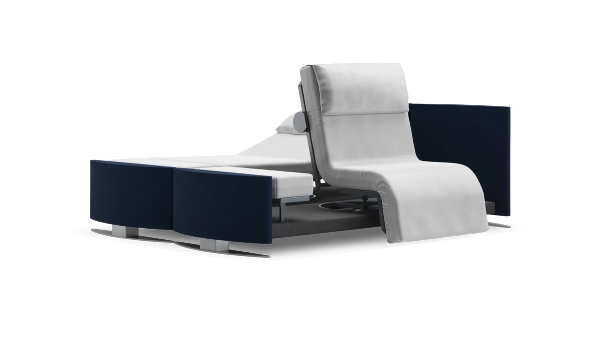 RotoBed Change Dual Electric Rotating Chair Bed - Independent Swivel & Assist Care Bed - Detail View 48