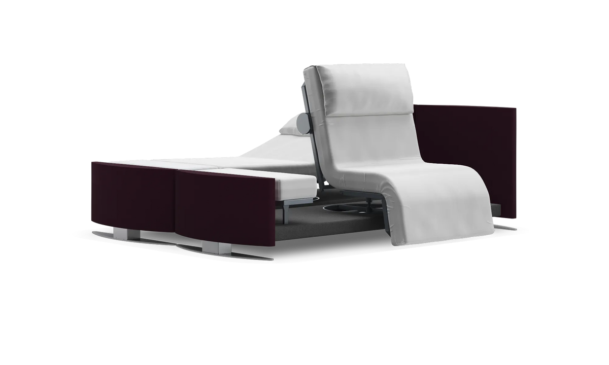 RotoBed Change Dual Electric Rotating Chair Bed - Independent Swivel & Assist Care Bed - Detail View 49