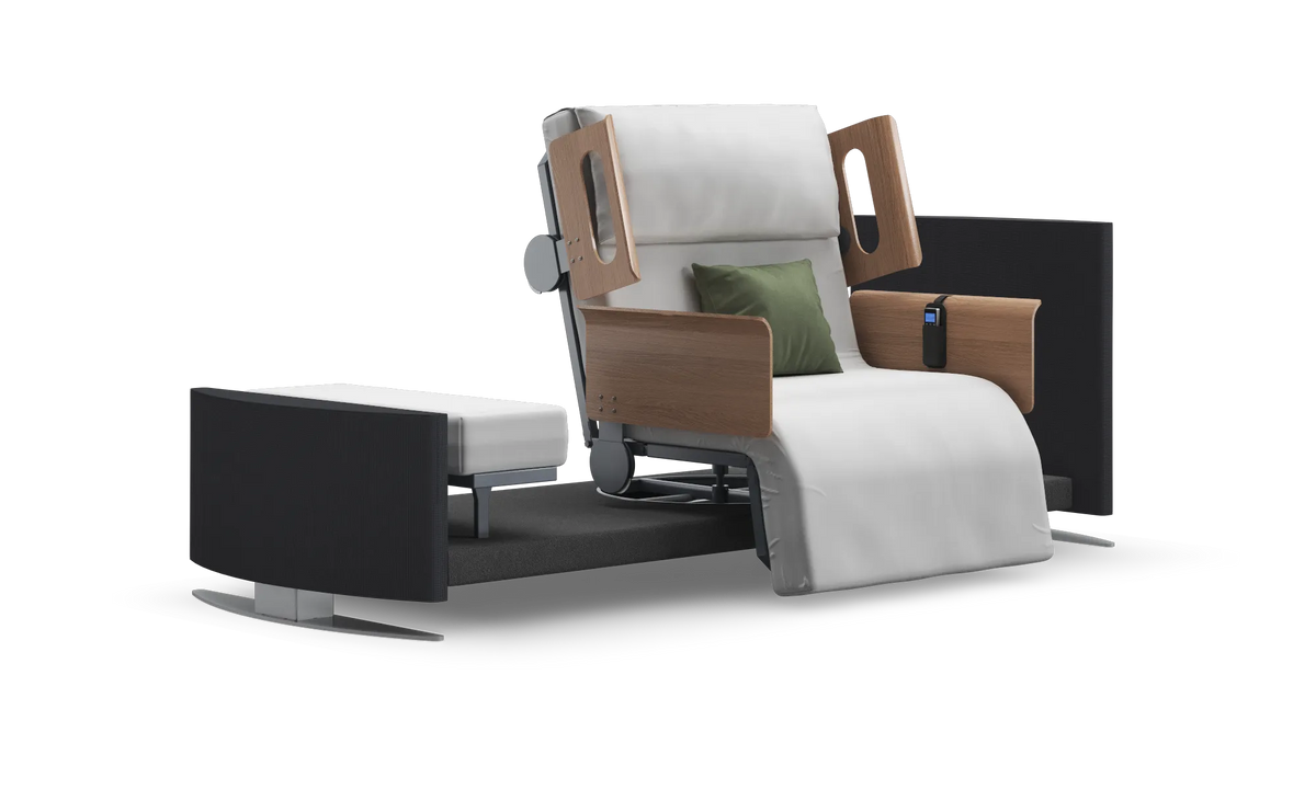 RotoBed Change Electric Rotating Chair Bed - Automated Swivel Stand-Up Assist Bed - Detail View 118