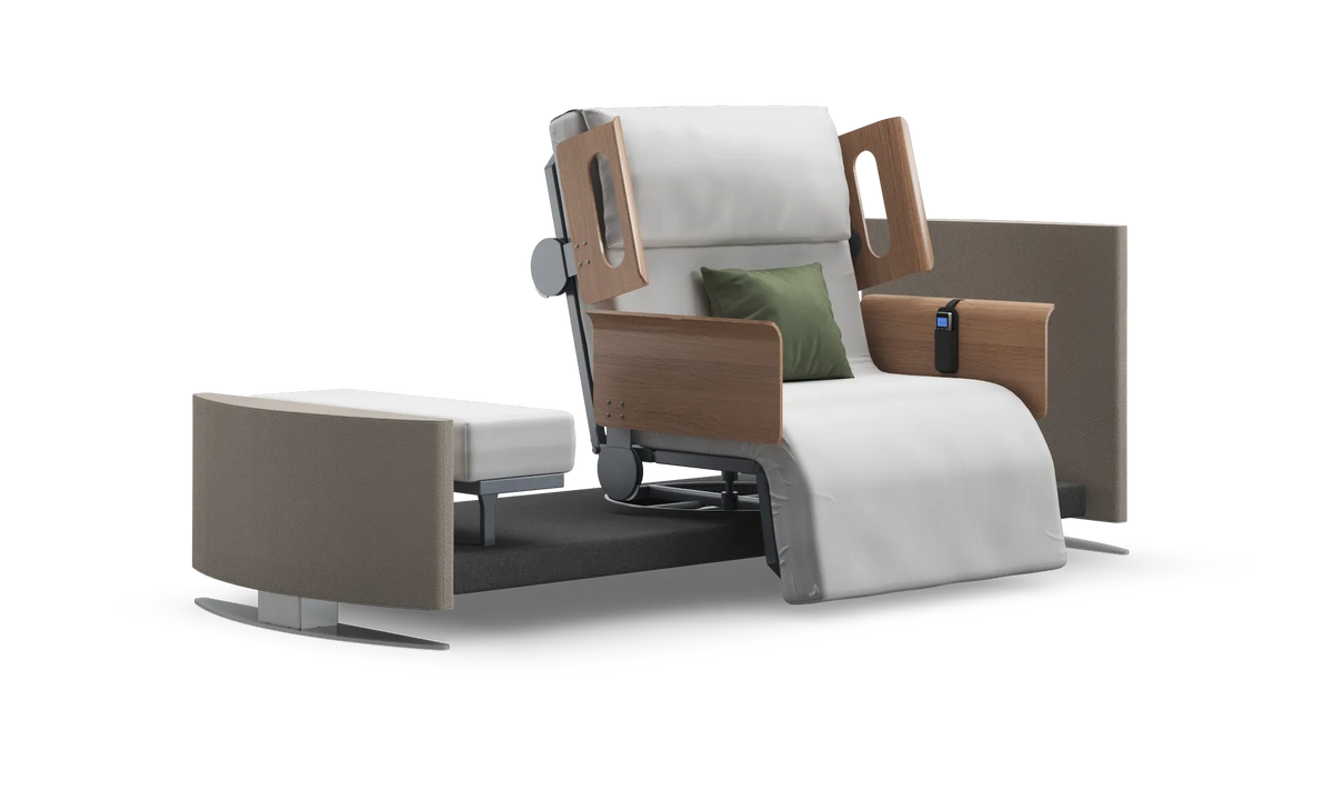RotoBed Change Electric Rotating Chair Bed - Automated Swivel Stand-Up Assist Bed - Detail View 122