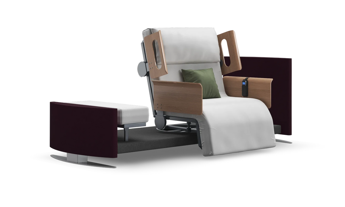 RotoBed Change Electric Rotating Chair Bed - Automated Swivel Stand-Up Assist Bed - Detail View 134