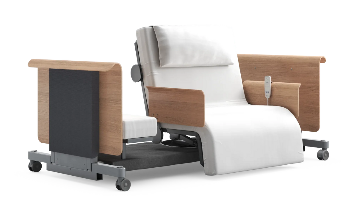 RotoBed Free Electric Rotating Chair Bed - Automated Mobility Assist Swivel Bed - Detail View 2