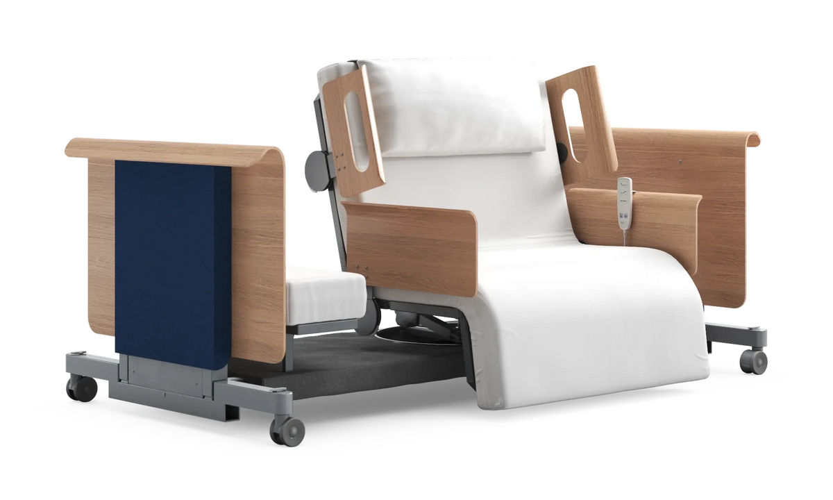 RotoBed Free Electric Rotating Chair Bed - Automated Mobility Assist Swivel Bed - Detail View 39