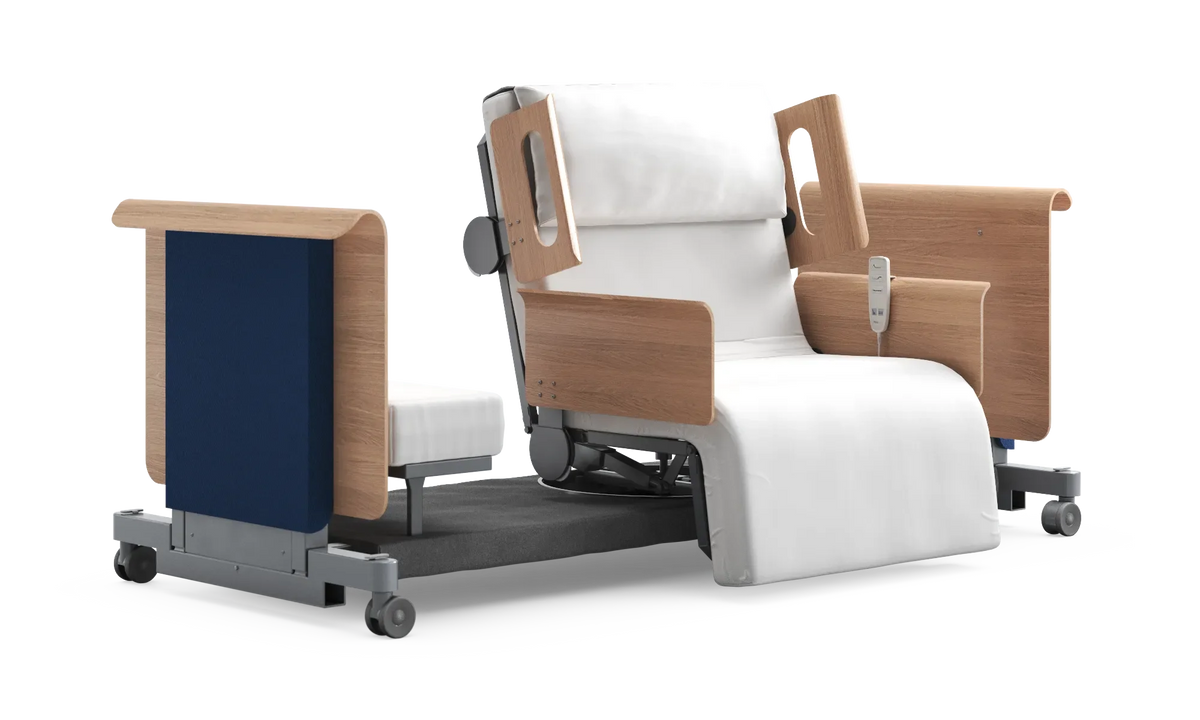 RotoBed Free Electric Rotating Chair Bed - Automated Mobility Assist Swivel Bed - Detail View 37