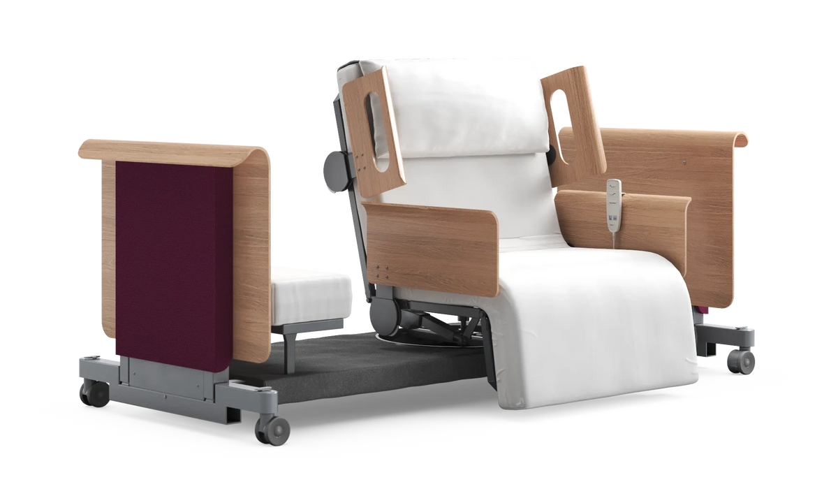 RotoBed Free Electric Rotating Chair Bed - Automated Mobility Assist Swivel Bed - Detail View 42