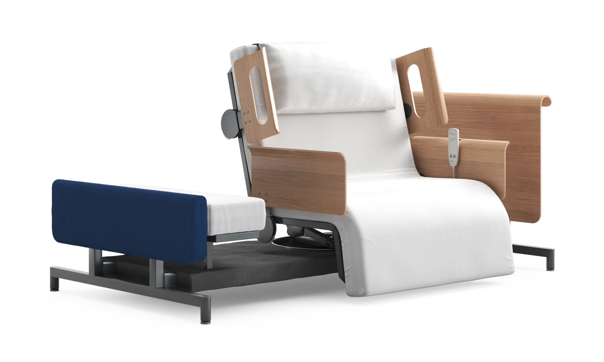 RotoBed Home Electric Rotating Chair Bed - Motorized Stand-Assist Swivel Care Bed - Detail View 84