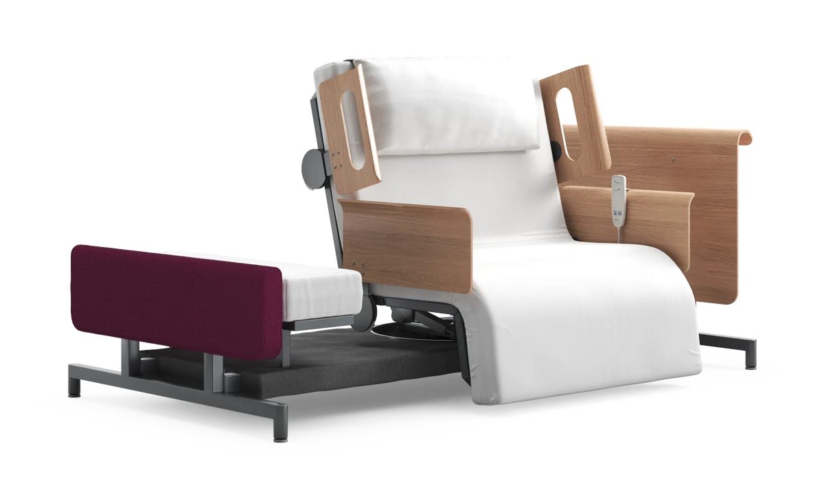 RotoBed Home Electric Rotating Chair Bed - Motorized Stand-Assist Swivel Care Bed - Detail View 88