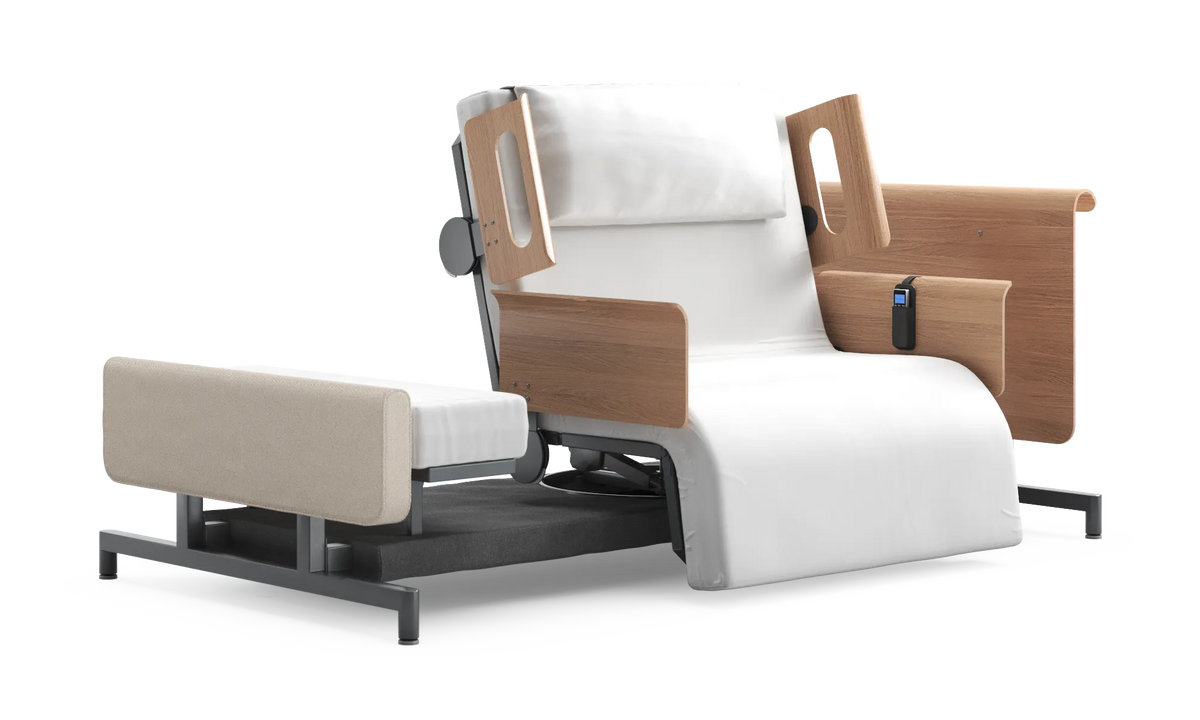RotoBed Home Electric Rotating Chair Bed - Motorized Stand-Assist Swivel Care Bed - Detail View 77