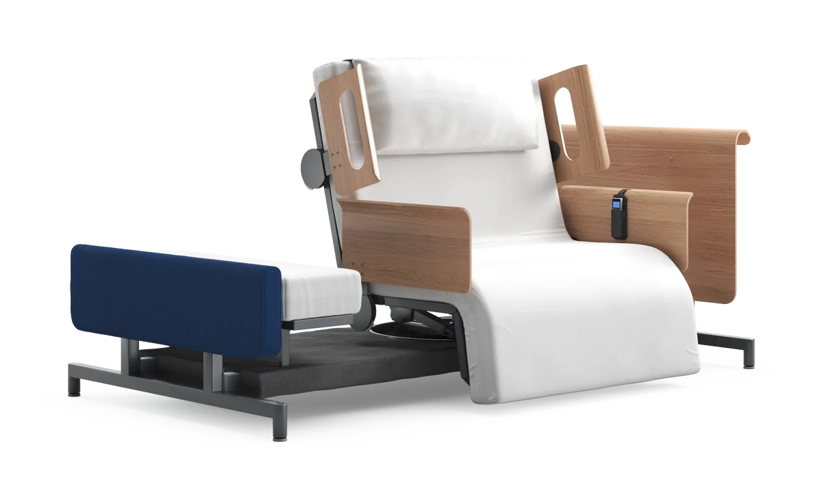 RotoBed Home Electric Rotating Chair Bed - Motorized Stand-Assist Swivel Care Bed - Detail View 85