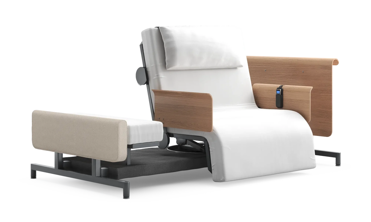 RotoBed Home Electric Rotating Chair Bed - Motorized Stand-Assist Swivel Care Bed - Detail View 57