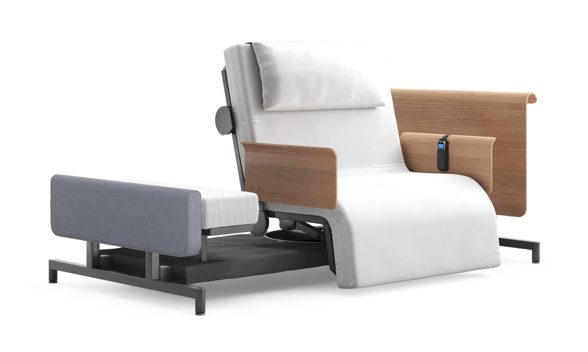 RotoBed Home Electric Rotating Chair Bed - Motorized Stand-Assist Swivel Care Bed - Detail View 61