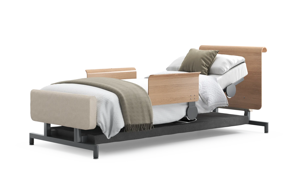 RotoBed Home Electric Rotating Chair Bed - Motorized Stand-Assist Swivel Care Bed - Main Product Image