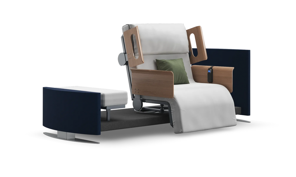 RotoBed Change Electric Rotating Chair Bed - Automated Swivel Stand-Up Assist Bed - Detail View 130