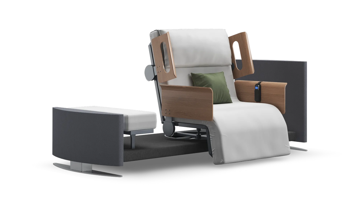 RotoBed Change Electric Rotating Chair Bed - Automated Swivel Stand-Up Assist Bed - Detail View 126