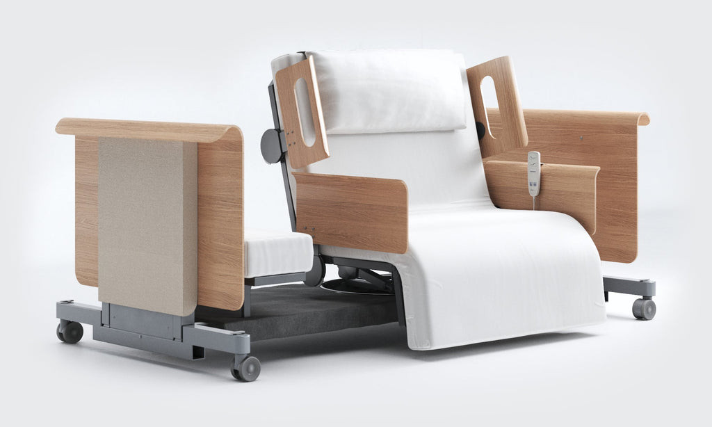 RotoBed Free Electric Rotating Chair Bed - Automated Mobility Assist Swivel Bed - Detail View 16