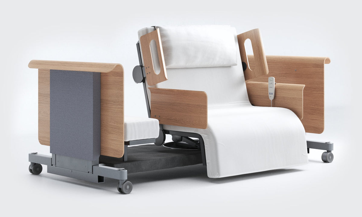 RotoBed Free Electric Rotating Chair Bed - Automated Mobility Assist Swivel Bed - Detail View 18