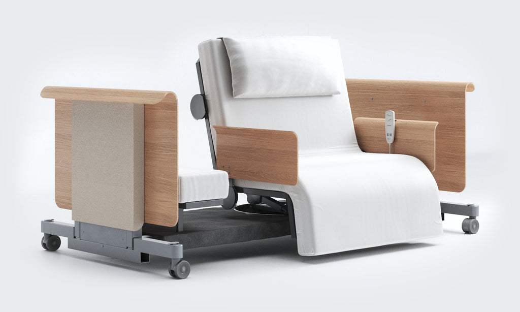 RotoBed Free Electric Rotating Chair Bed - Automated Mobility Assist Swivel Bed - Detail View 22