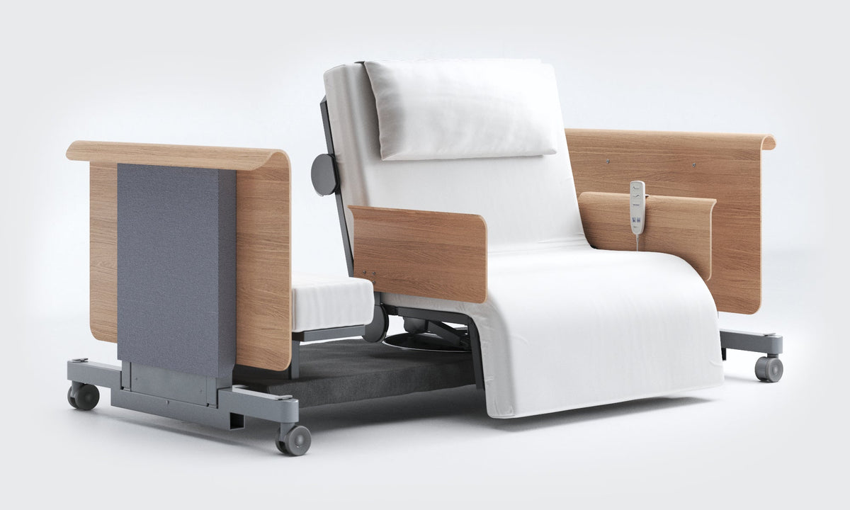 RotoBed Free Electric Rotating Chair Bed - Automated Mobility Assist Swivel Bed - Detail View 21
