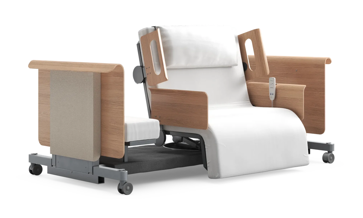 RotoBed Free Electric Rotating Chair Bed - Automated Mobility Assist Swivel Bed - Detail View 36