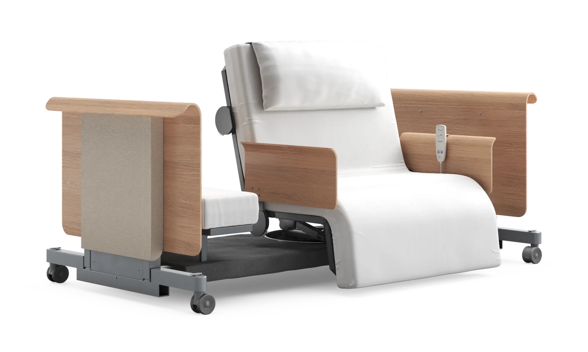 RotoBed Free Electric Rotating Chair Bed - Automated Mobility Assist Swivel Bed - Detail View 35