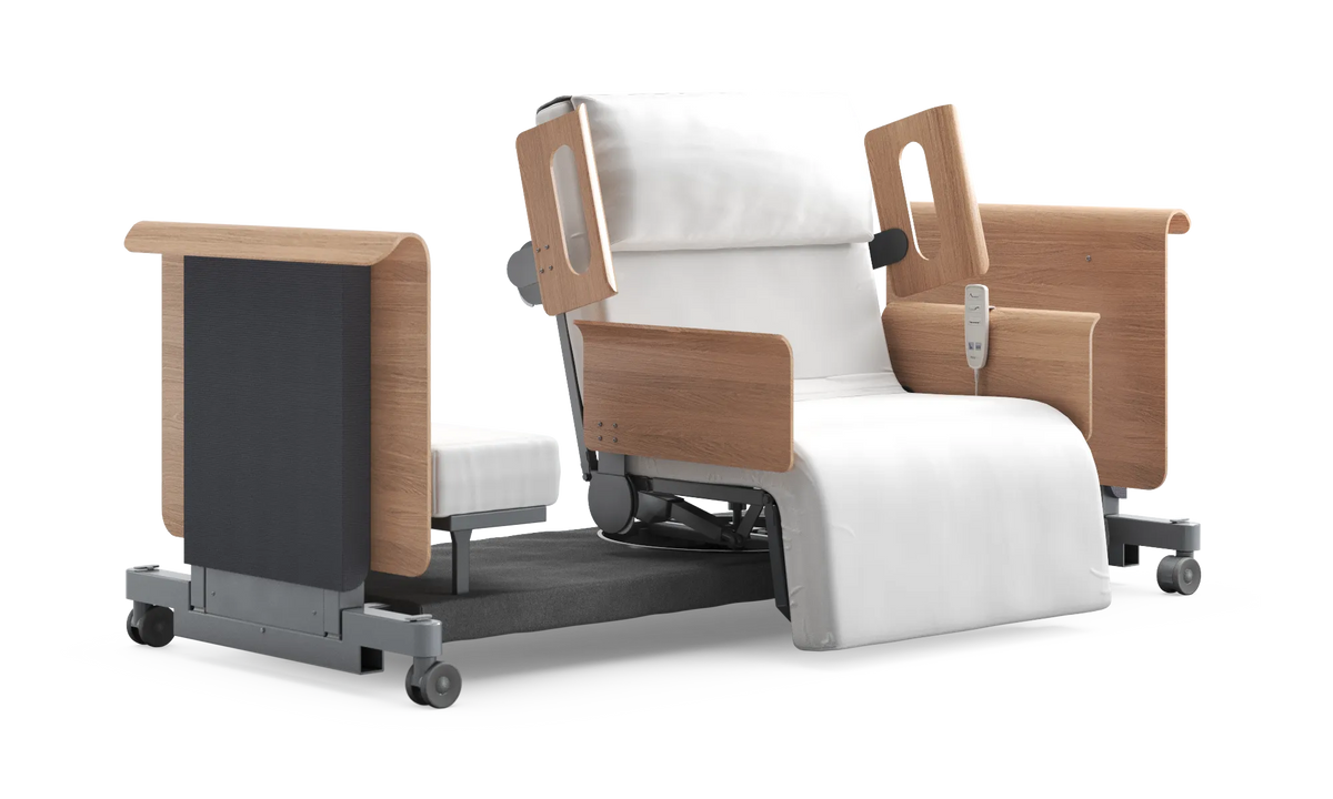 RotoBed Free Electric Rotating Chair Bed - Automated Mobility Assist Swivel Bed - Detail View 30