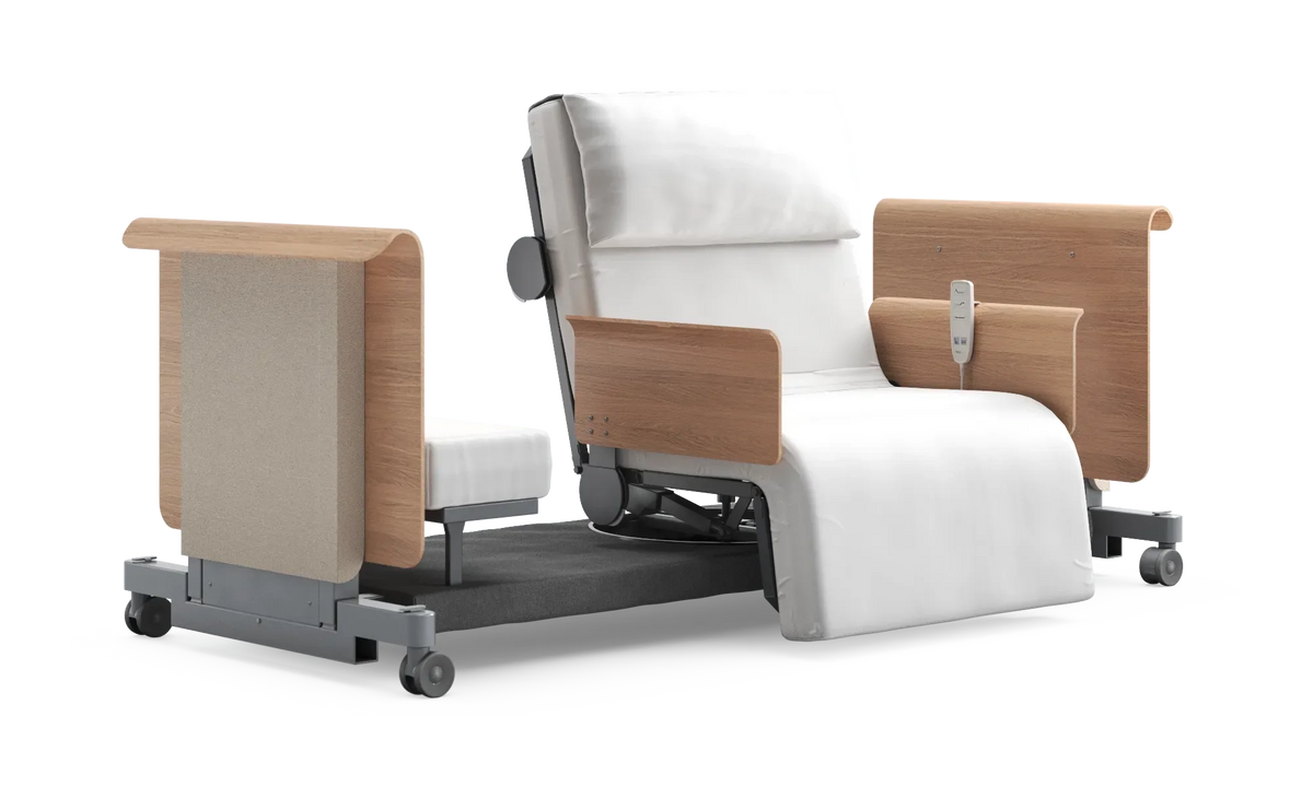 RotoBed Free Electric Rotating Chair Bed - Automated Mobility Assist Swivel Bed - Detail View 33