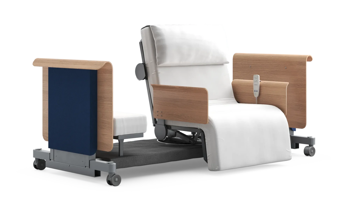 RotoBed Free Electric Rotating Chair Bed - Automated Mobility Assist Swivel Bed - Detail View 40