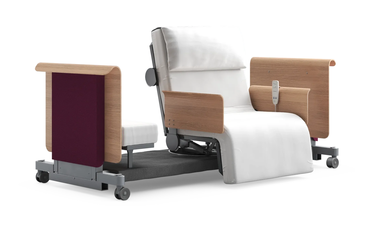 RotoBed Free Electric Rotating Chair Bed - Automated Mobility Assist Swivel Bed - Detail View 41