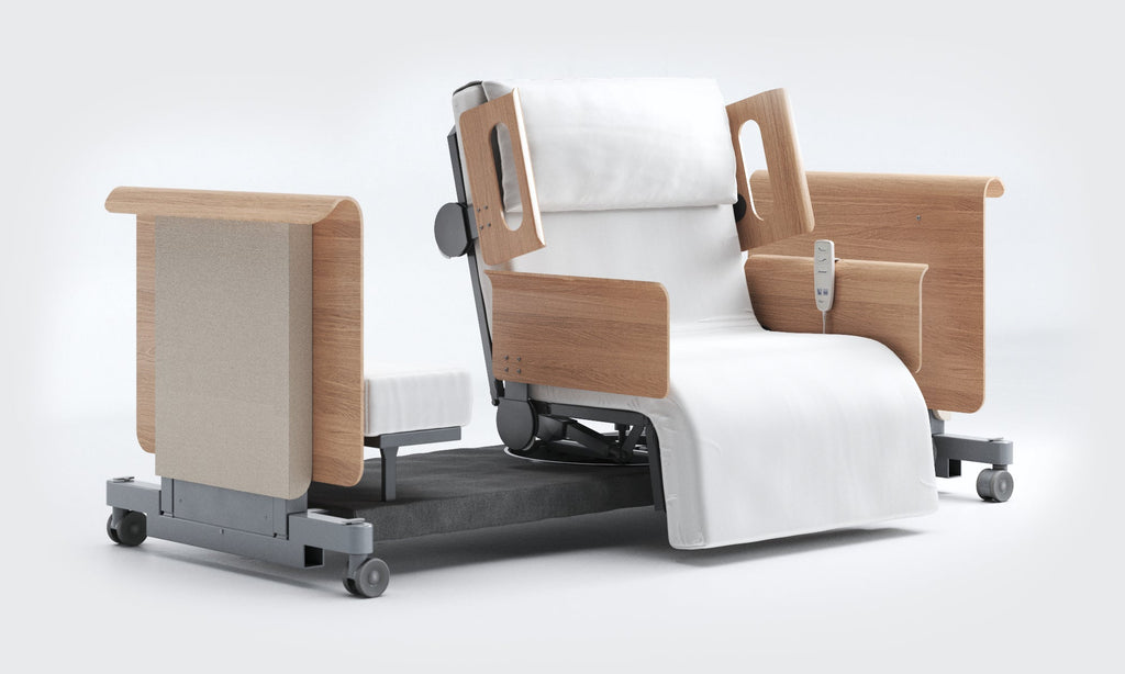 RotoBed Free Electric Rotating Chair Bed - Automated Mobility Assist Swivel Bed - Detail View 11