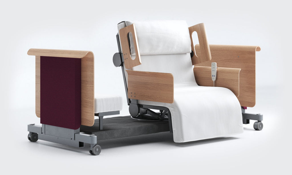 RotoBed Free Electric Rotating Chair Bed - Automated Mobility Assist Swivel Bed - Detail View 9