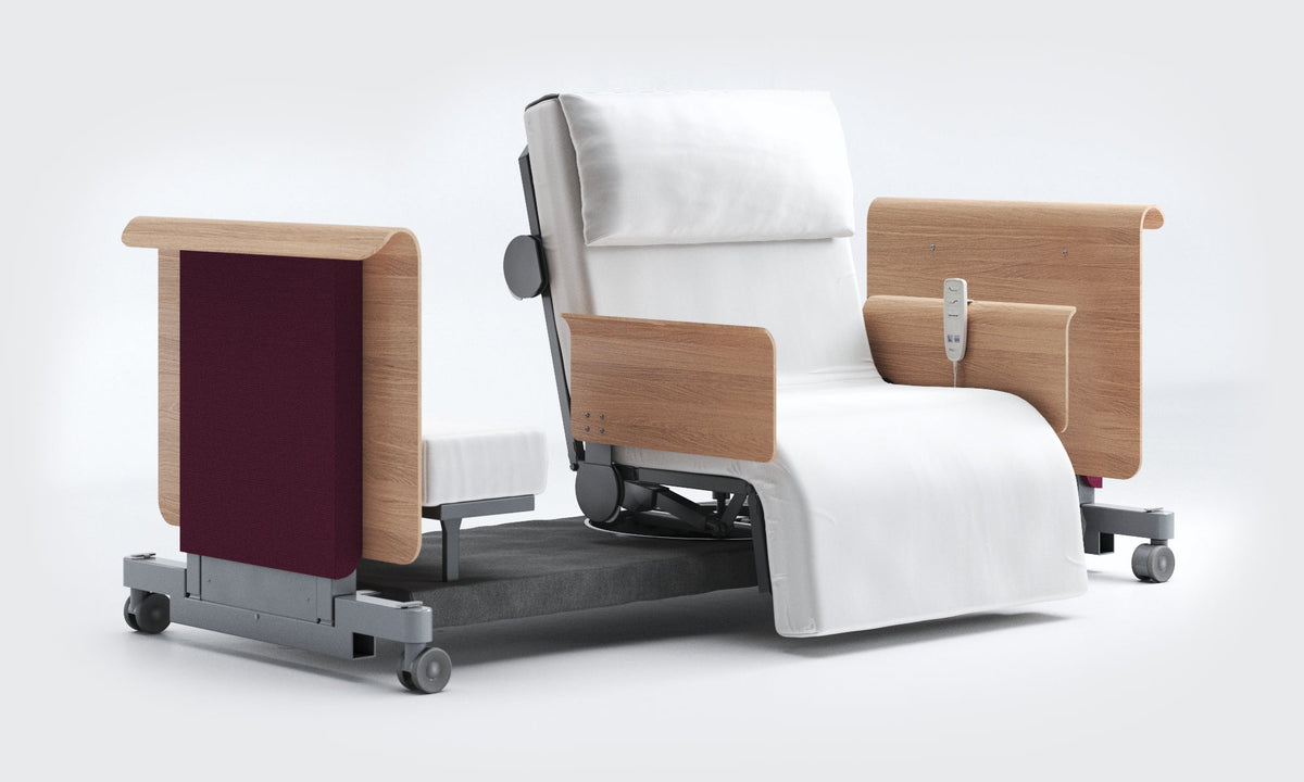RotoBed Free Electric Rotating Chair Bed - Automated Mobility Assist Swivel Bed - Detail View 8
