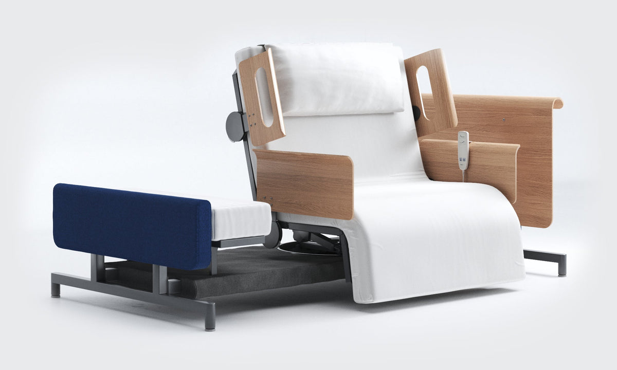 RotoBed Home Electric Rotating Chair Bed - Motorized Stand-Assist Swivel Care Bed - Detail View 26