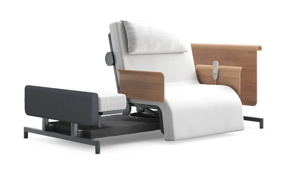 RotoBed Home Electric Rotating Chair Bed - Motorized Stand-Assist Swivel Care Bed - Detail View 54