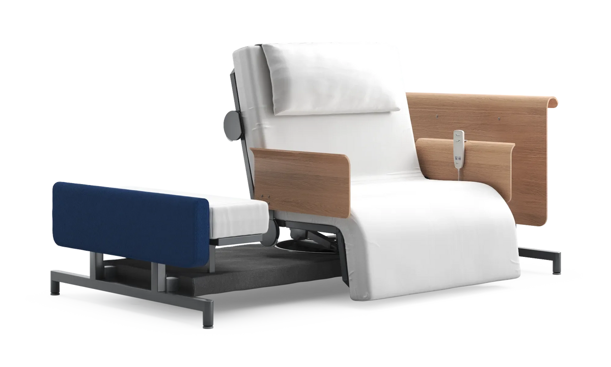 RotoBed Home Electric Rotating Chair Bed - Motorized Stand-Assist Swivel Care Bed - Detail View 64