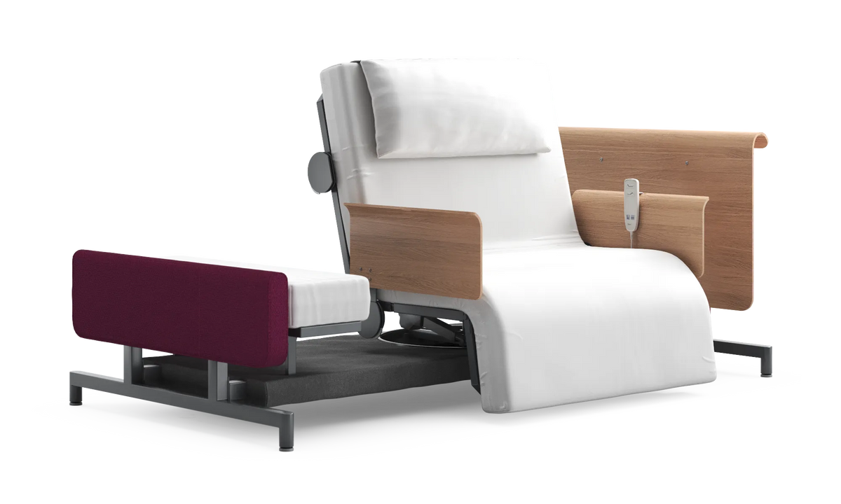 RotoBed Home Electric Rotating Chair Bed - Motorized Stand-Assist Swivel Care Bed - Detail View 68