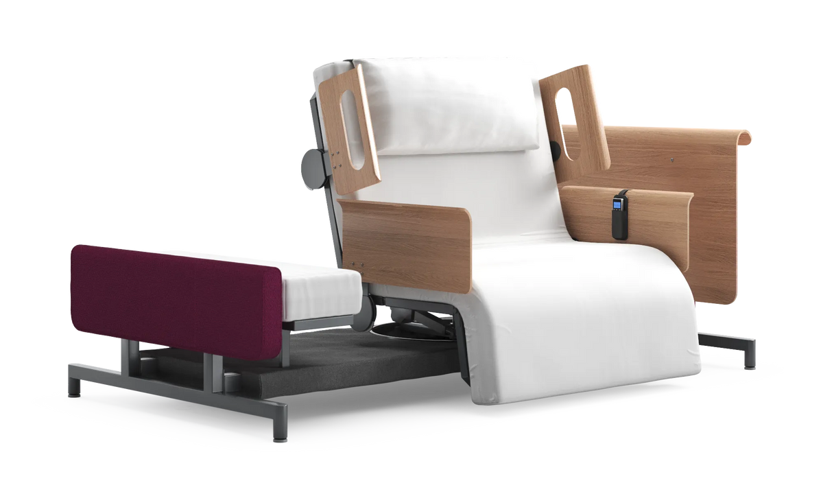 RotoBed Home Electric Rotating Chair Bed - Motorized Stand-Assist Swivel Care Bed - Detail View 89