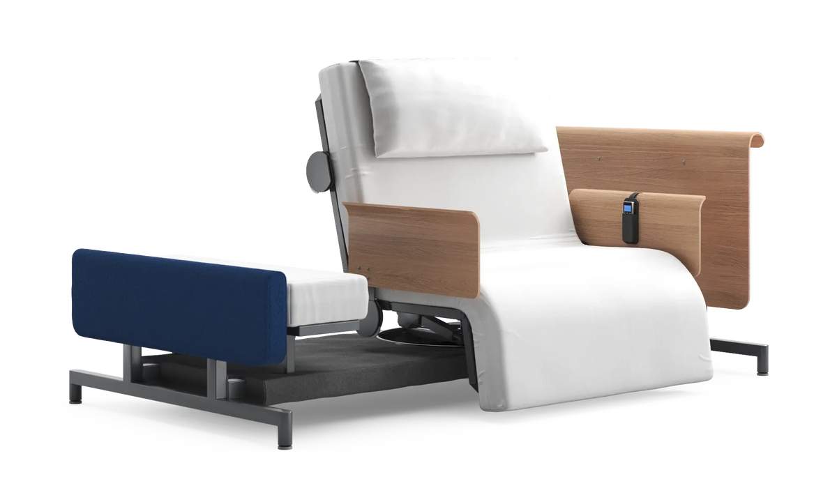 RotoBed Home Electric Rotating Chair Bed - Motorized Stand-Assist Swivel Care Bed - Detail View 65