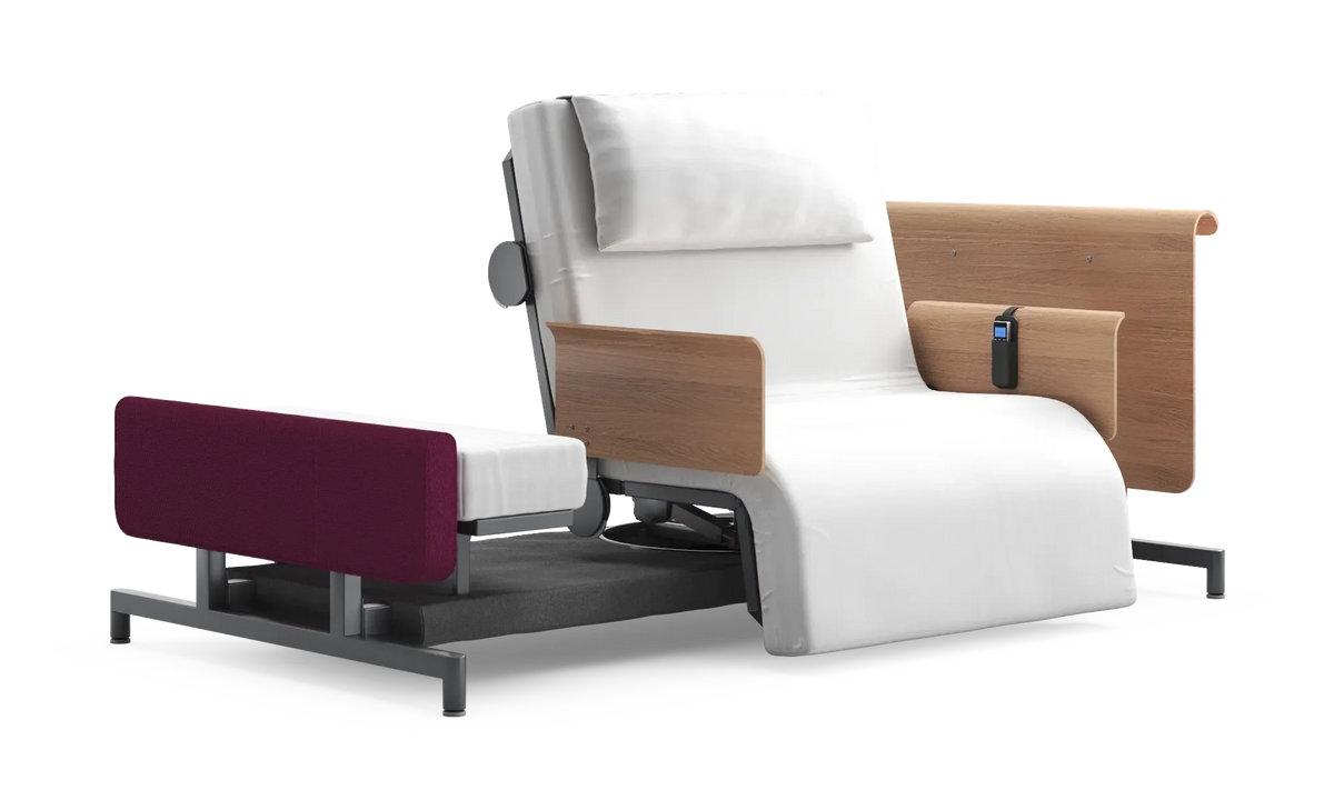 RotoBed Home Electric Rotating Chair Bed - Motorized Stand-Assist Swivel Care Bed - Detail View 69