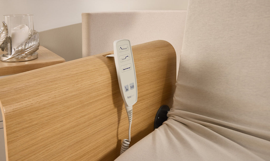 RotoBed Change Electric Rotating Chair Bed - Automated Swivel Stand-Up Assist Bed - Detail View 9