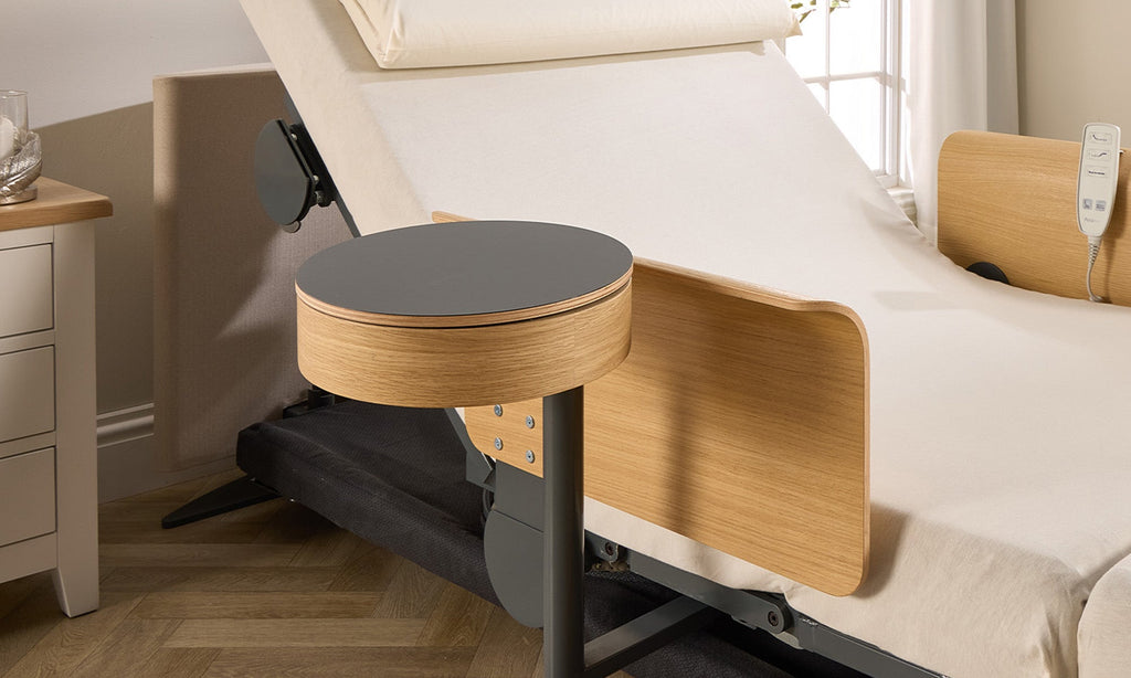 RotoBed Bedside Table - Dedicated Rotating Chair Bed Mobile Storage Table - Main Product Image